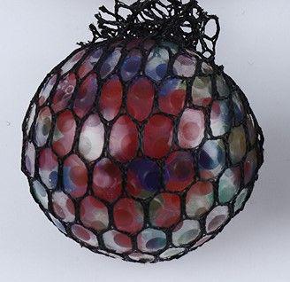 Flash Mesh Squishy Ball Multi Farbe Vent Trauben Ball Quetschen Spielzeug