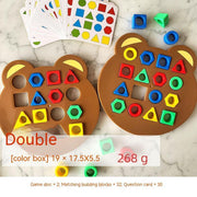 „Kinder Geometrische Form Zuordnungs Desktop Lernspielzeug“