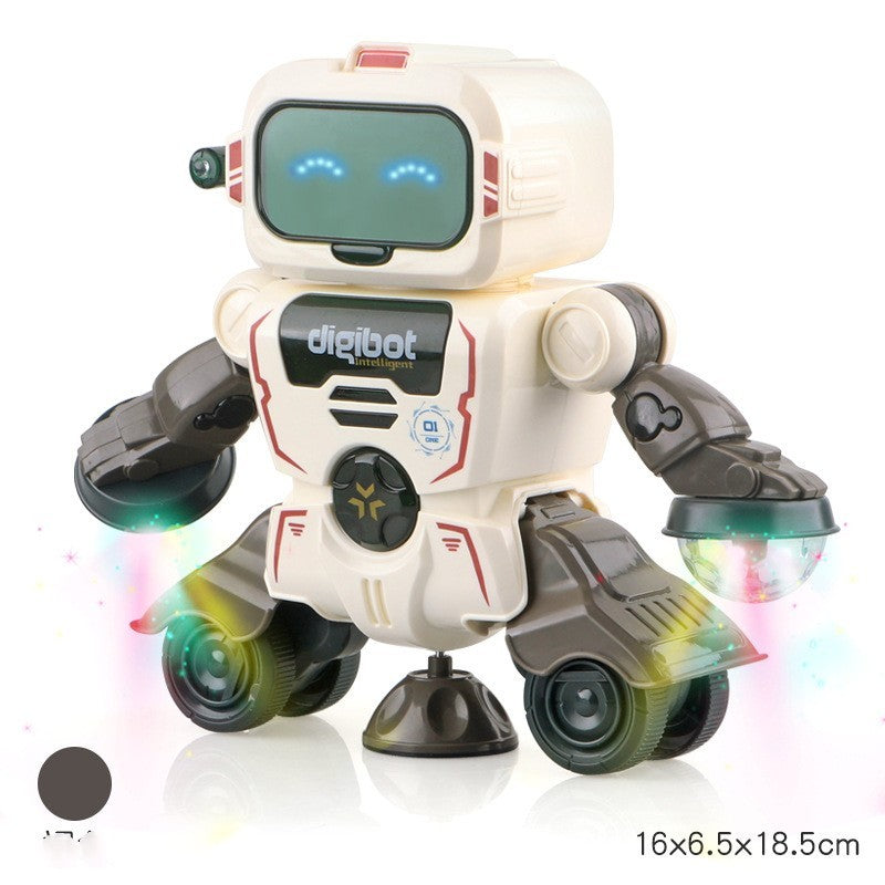Elektrischer Tanz roboter Multifunktion ales intelligentes Spielzeug mit Lichtern und Musik