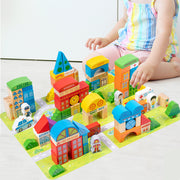 Puzzle 2-3 Kindergarten Zusammenarbeit mit kreativem Transports pielzeug