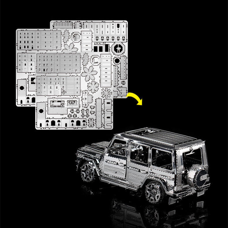 Metall zusammen gebaute Modell DIY Puzzle Spielzeug