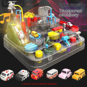 Auto Eingang Abenteuer Zug Eisenbahn Auto Kinderspiel zeug