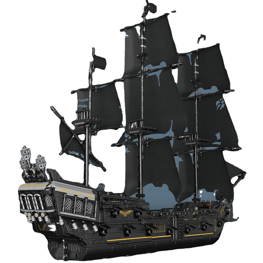 "Kinder Neue Puzzle-Bausteinspielzeuge Piratenschiff"