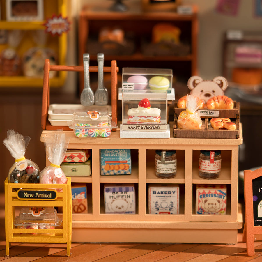 mytooy DIY Miniatur Bäckerei Bastelset