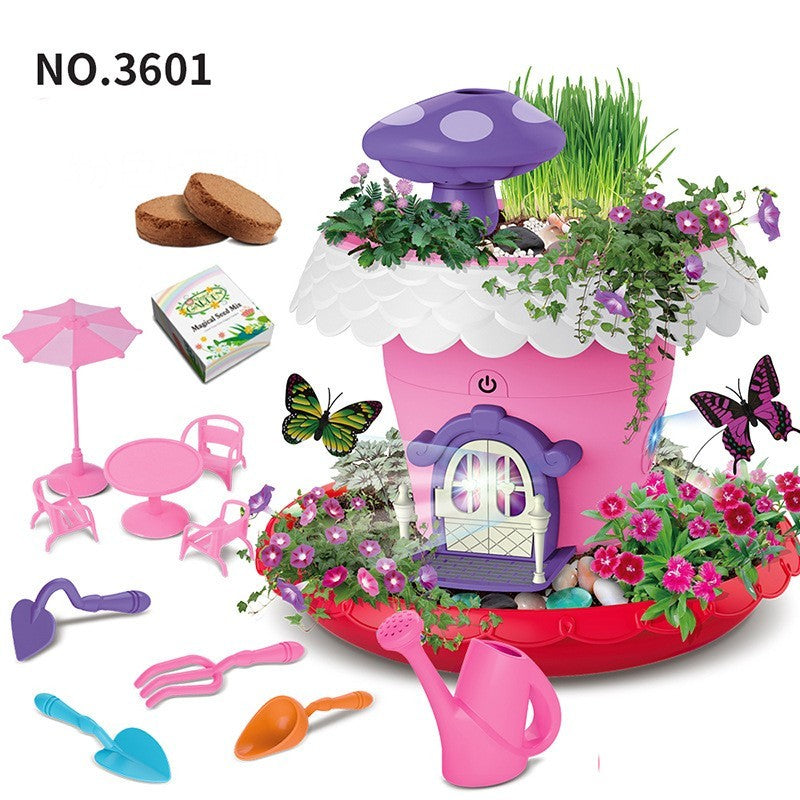 Kinder-Puzzle-Spielzeug zum Blumenpflanzen mit Geräuschen
