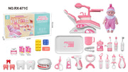 Ärztetoys Set Medizinisches Kinder Spielzeug Haus Baby Werkzeuge