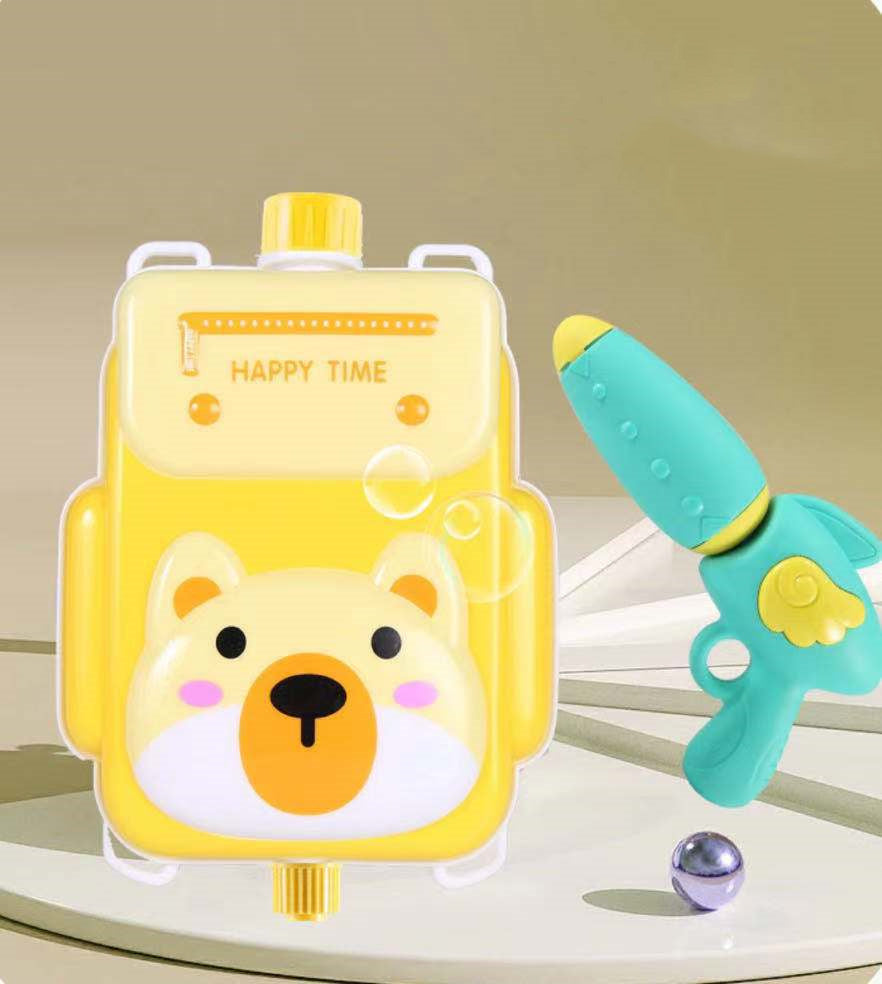 Niedliche Cartoon Rucksack Wasser pistolen Spielzeug Wasser Blaster Spielzeug Sprayer für Kinder Sommer Outdoor Einfach zu halten, große Kapazität Shooter