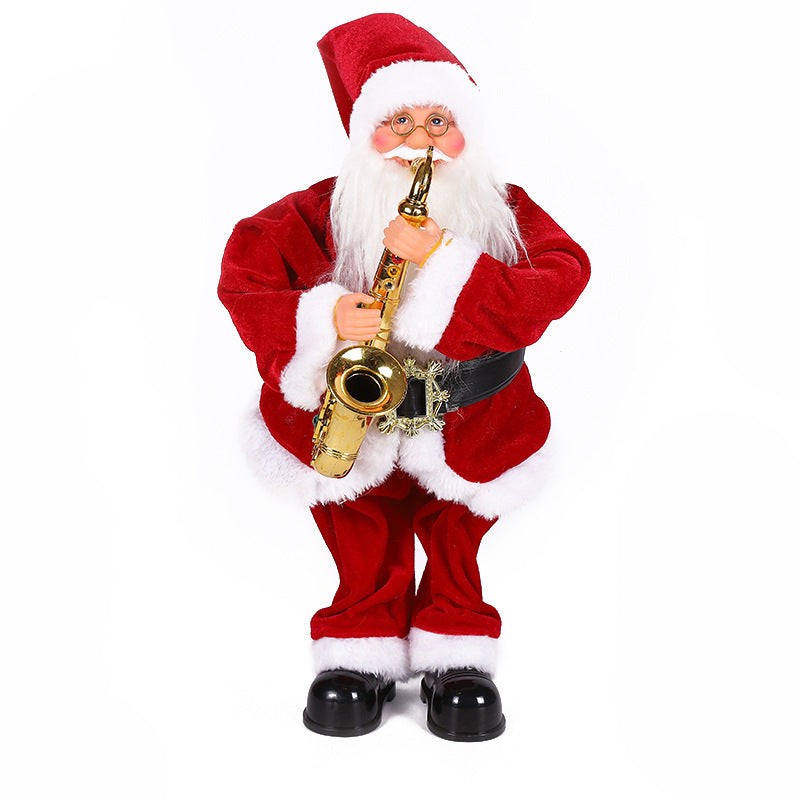 Musik Elektrische Schaukel Weihnachts mann Dekoration Spielzeug Mein Shop