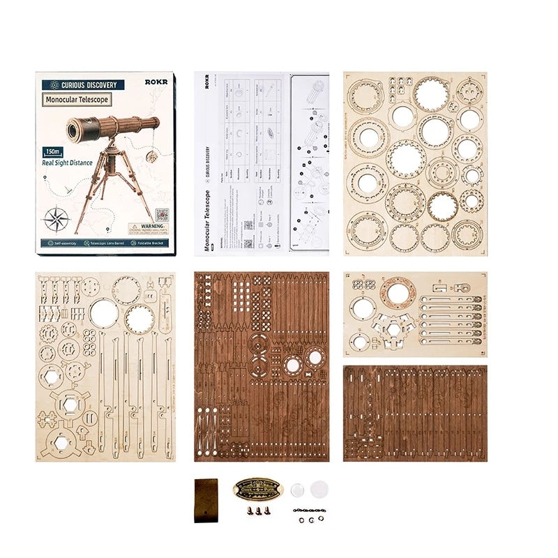 mytooy 3D Holzpuzzle Teleskop