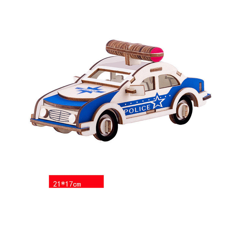 Neue Holz Drei-dimensional Puzzle DIY Kreative kinder Spielzeug