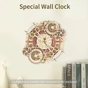 Robotime ROKR Sternzeichen Wanduhr 3D Holz Puzzle Modell Montage Spielzeug Geschenke für Kinder Kinder Teens LC601 Unterstützung Dropshipping