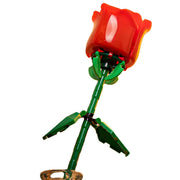Valentinstag Rose Puzzle zusammen gebaut Baustein Spielzeug