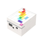 Pellet-Einsätze Baustein-Spielzeug Regenbogens traße Entschlüsse lungs box