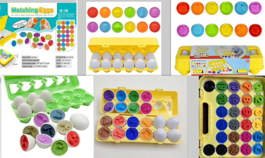 Frühen Bildung Montage Spielzeug Passenden Eier