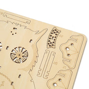 Linde Laser Prozess Ist Nicht Leicht Zu Verformen Die Puzzle Klasse Spielzeug