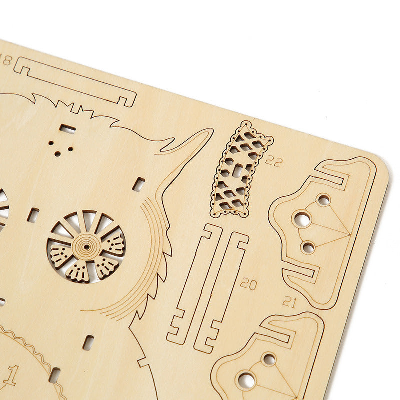 Linde Laser Prozess Ist Nicht Leicht Zu Verformen Die Puzzle Klasse Spielzeug