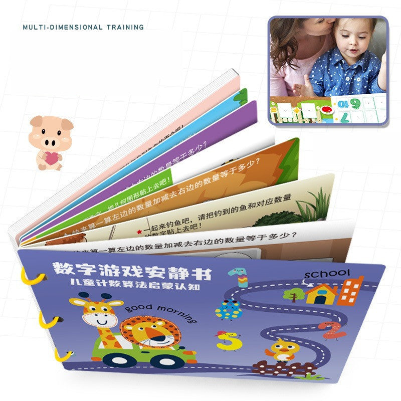 Frühen Bildung Erkenntnis DIY Klett kinder Pädagogisches Spielzeug