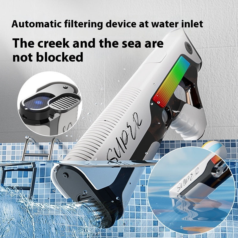 Automatische Fütterung elektrische Wasser pistole Kinder spielen mit Wasser Spielzeug