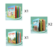 Kinder Pädagogisches Spielzeug Wiederholt Klebte Bücher Zu Lesen