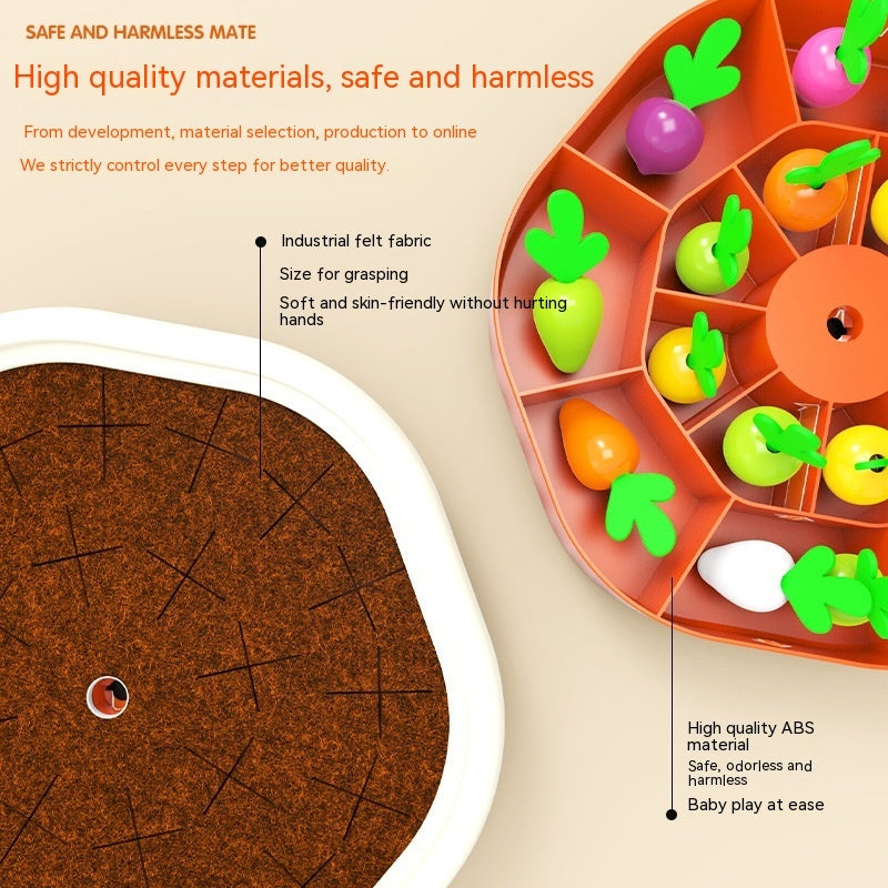 Baby ziehen Radieschen Früher ziehung Eltern-Kind-Interaktion spielzeug