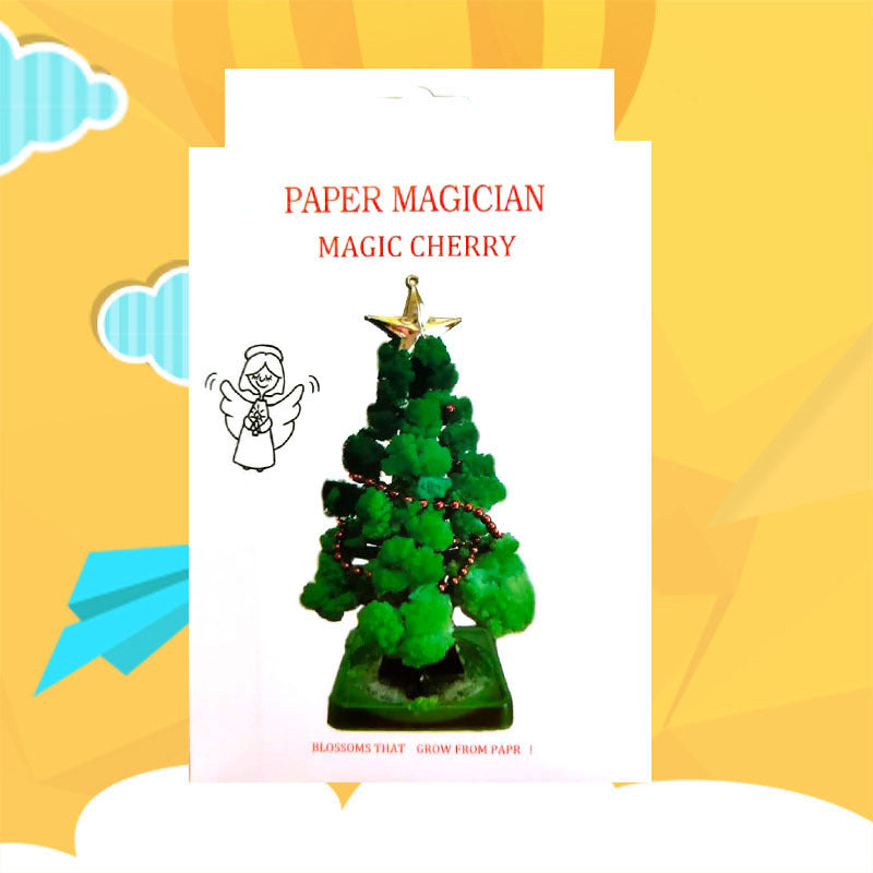 Papier Baum Blühende DIY Magie Kristall Weihnachten kinder Spielzeug