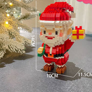 Weihnachts serie kleine Partikel montage Bausteine Spielzeug Puzzle Ornamente