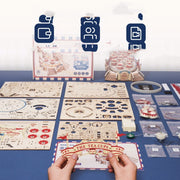 mytooy Holzpuzzle Märchen Kettenkarusell
