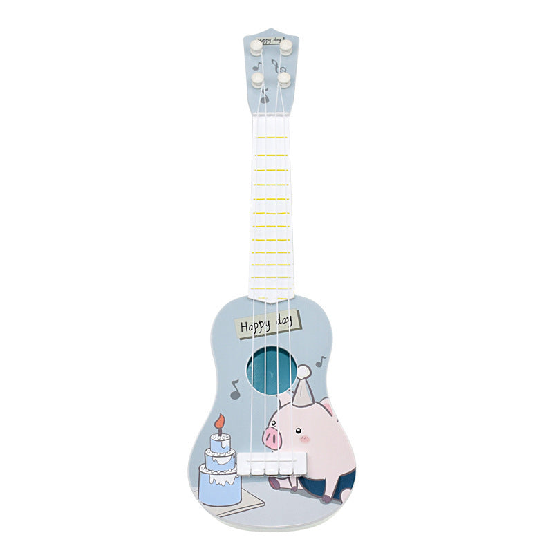 Kindergitarre Ukulele Musikaufklärung Frühförderung Spielzeug