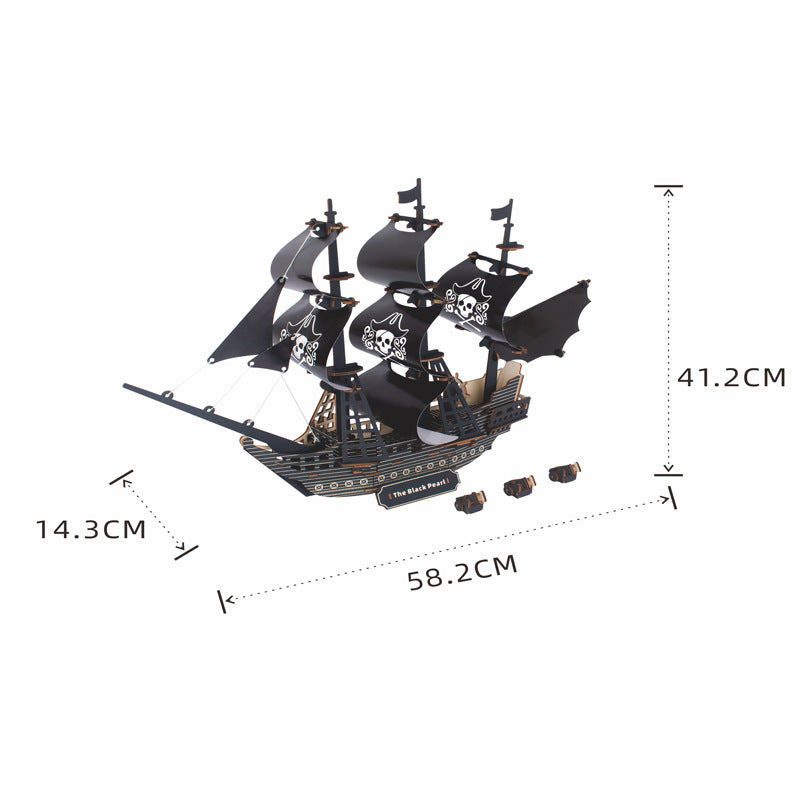 Kreative Holz 3D Puzzle Spielzeug