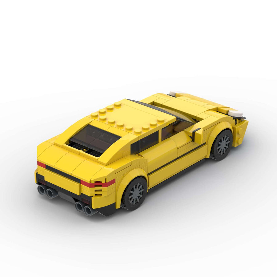 Baustein Modell Rennwagen Sportwagen Moc Kinder pädagogische Bausteine Spielzeug