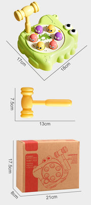 Handheld-Krokodil-Kinder-Schlags pielzeug