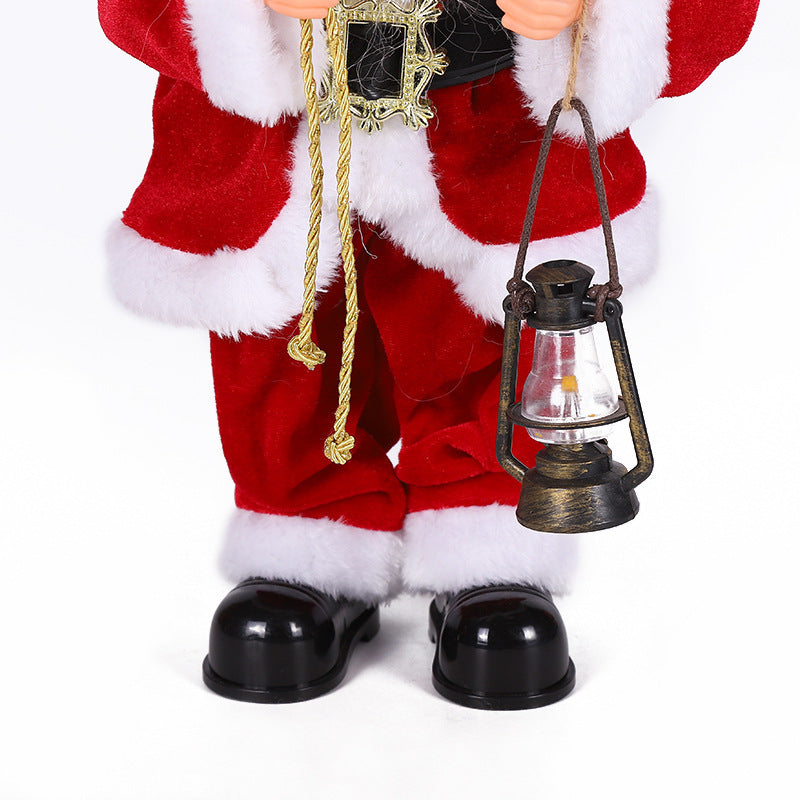 Musik Elektrische Schaukel Weihnachts mann Dekoration Spielzeug Mein Shop