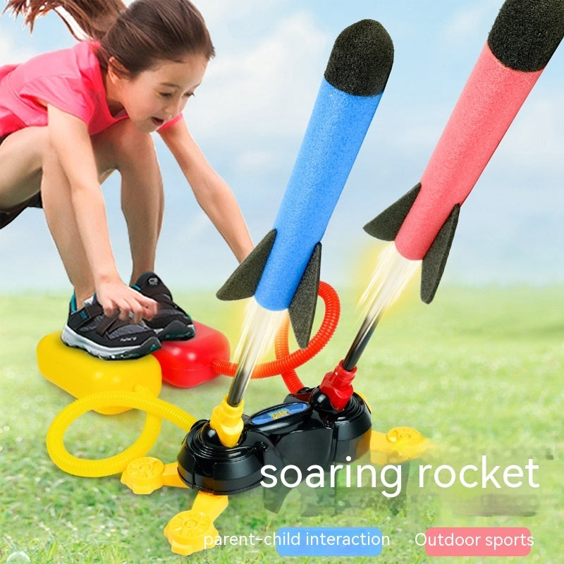 Kinder-Skyrocket-Fuß start Outdoor-Sportspiel zeug