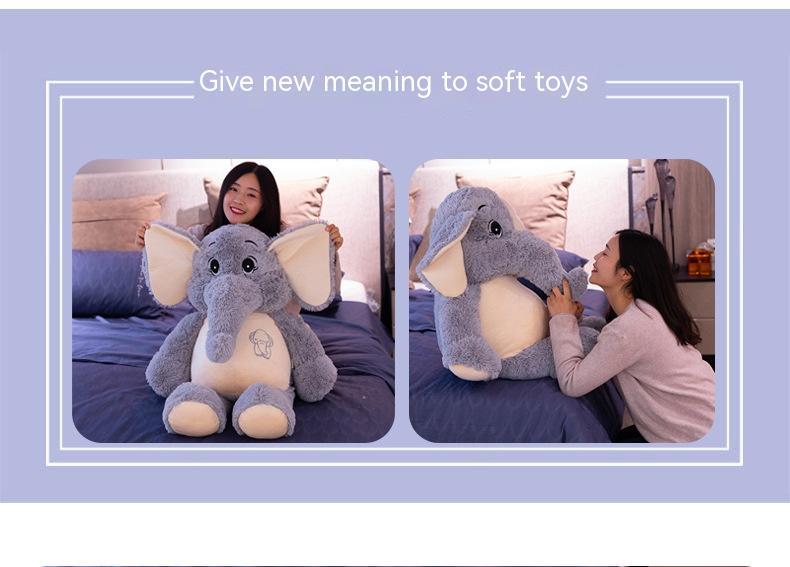 Sanfter Traum Elefant Große Elefanten Plüsch Puppe Für Freundin Weihnachts geschenk Spielzeug