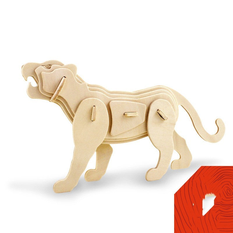 Kinder pädagogisches Netflix-Spielzeug Drei dimensionale Holz puzzles