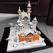 "Große und schwierige Bau-Spielzeuge, Schwanensee Schloss mit Lichtern"
