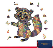 mytooy Holzpuzzle mit Tiermotiv