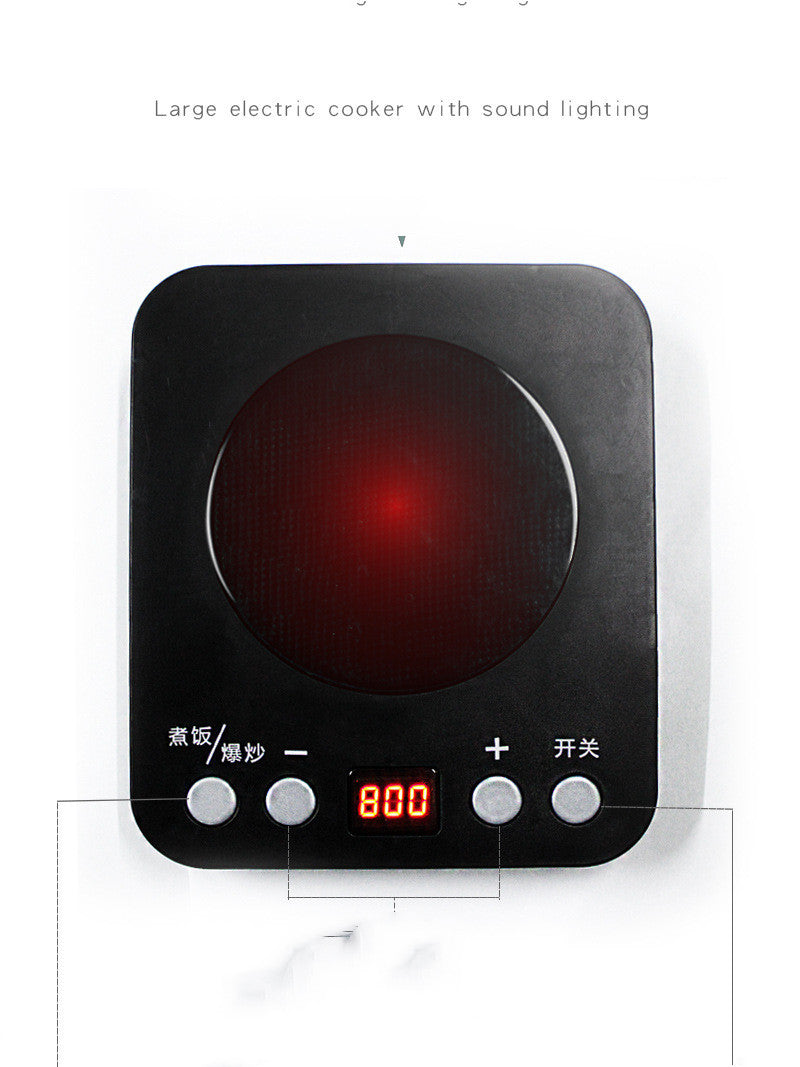Children Play House Sound And Light Induction Cooker Kitchen Toys With Voice Light Kitchenware Toys