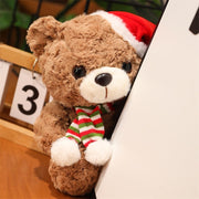 Niedliches kleines Bär Plüschs pielzeug Puppe Weihnachts dekoratives Geschenk