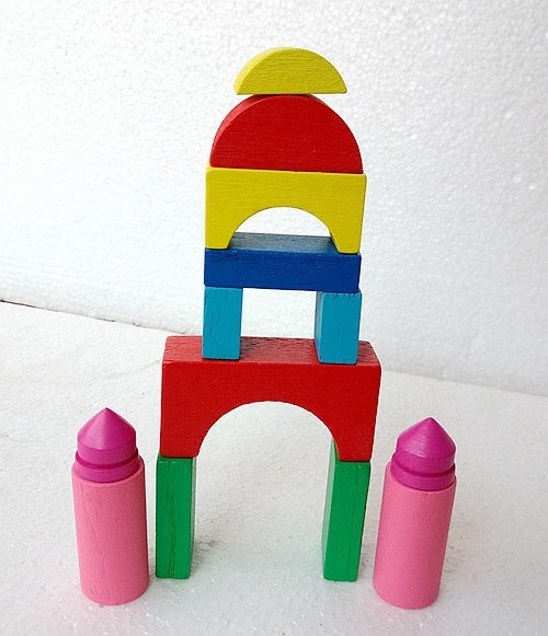26 Mini City Bauklötze Spielzeug