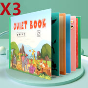 Kinder Pädagogisches Spielzeug Wiederholt Klebte Bücher Zu Lesen