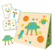 Frühe Bildung Erleuchtung Bildungs-Spielzeug Geometrisches Filz-Mal- und Collage-Kit für Kinder Selbstgemacht