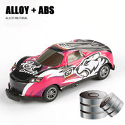 Flip Stunt Auto Legierung Ziehen Sie zurück 4Wd Rennwagen Modell Cooles Graffiti Friction Auslauf Spielzeug für Kinder Jungen Kinder Weihnachts geschenk