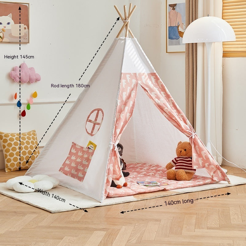 Kinder-Indoor-Zelt Prinzessin Schloss Spielhaus Spielzeug