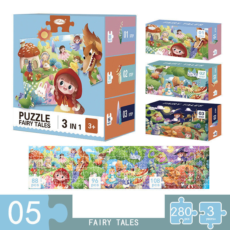 Kinder Papier Aufklärung Pädagogisches Puzzle Spielzeug