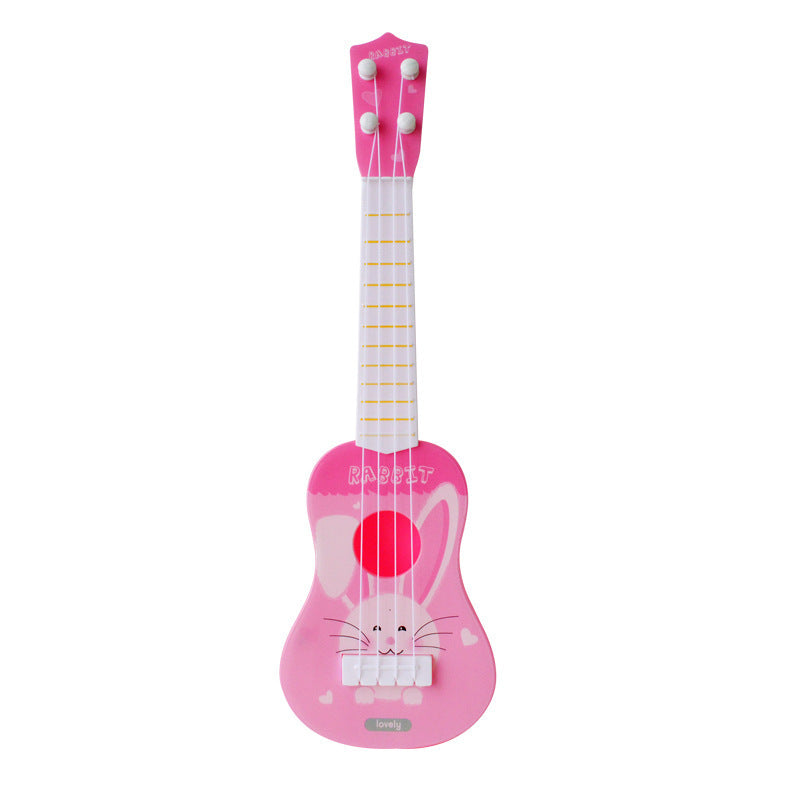 Kindergitarre Ukulele Musikaufklärung Frühförderung Spielzeug