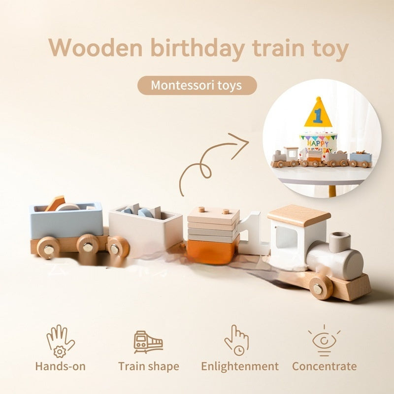 Gedenkzug Bauklötze Kinderspielzeug Lernspielzeug