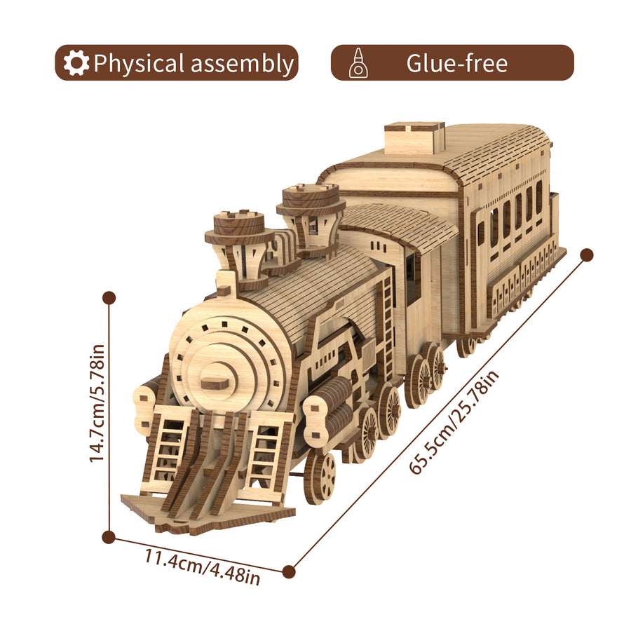 Heimmode Einfaches Garoustan Zug puzzle Spielzeug