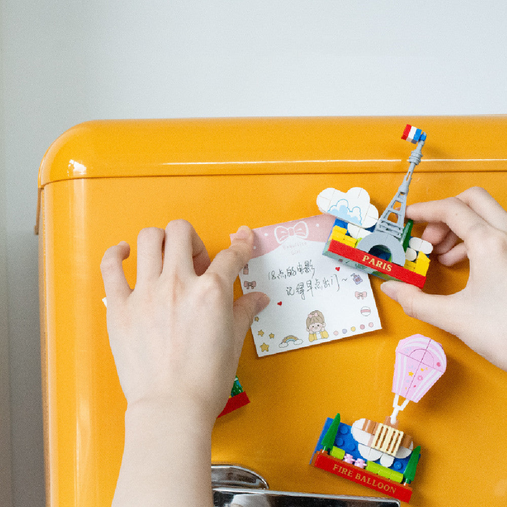 "Neue zusammensetzbare Kühlschrank-Sticker-Spielzeuge"