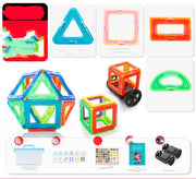 Farbfenster Magnetbausteine – Lernspielzeug mit magnetischem Stecksystem für Kinder Mein Shop